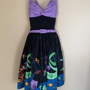 Pinup Girl Clothing Lydia Dress Mermaid Print